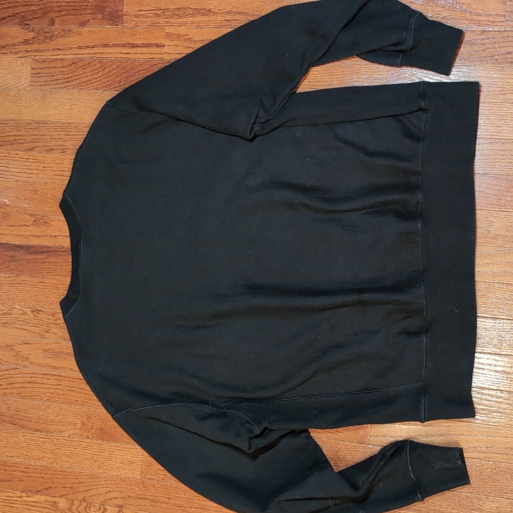 Champion Reverse Weave Crewneck Sweat Shirt Size XL Black - Picture 5 of 5